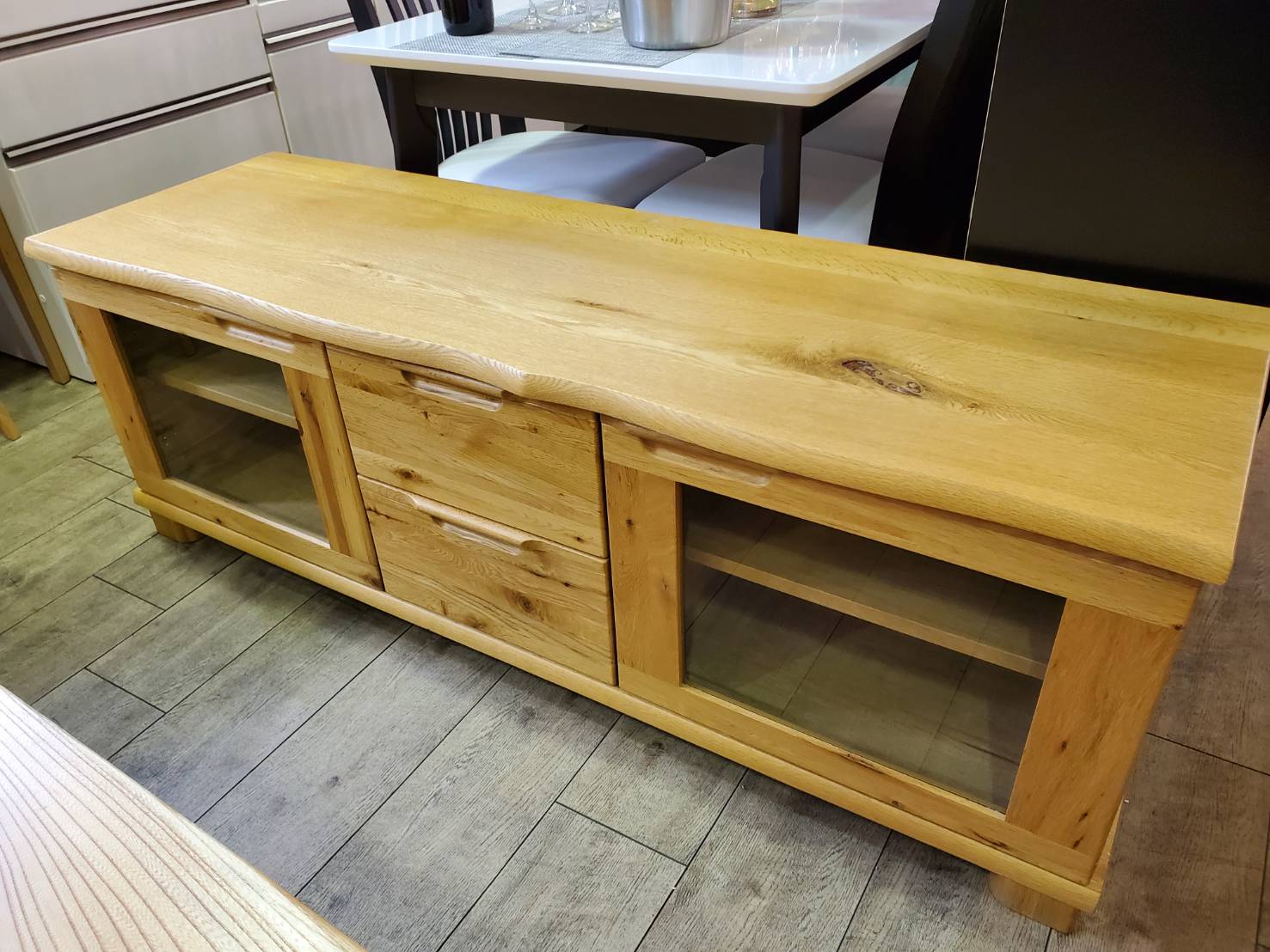 【美品】起立木工テレビボード Oakシリーズ TV台 直接引取限定起立木工 D-oak TVボード テレビボード 幅165cm らら