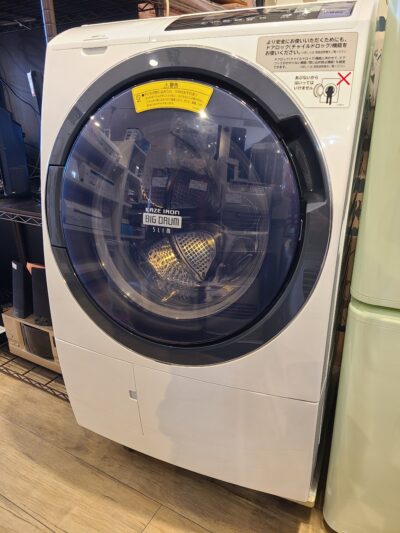HITACHI / 日立　ビッグドラム　10K/6K ドラム式洗濯乾燥機　2018年製　BD-SG100B