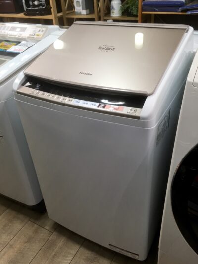 HITACHI＊タテ型洗濯乾燥機（BW-DV80B）買取しました！