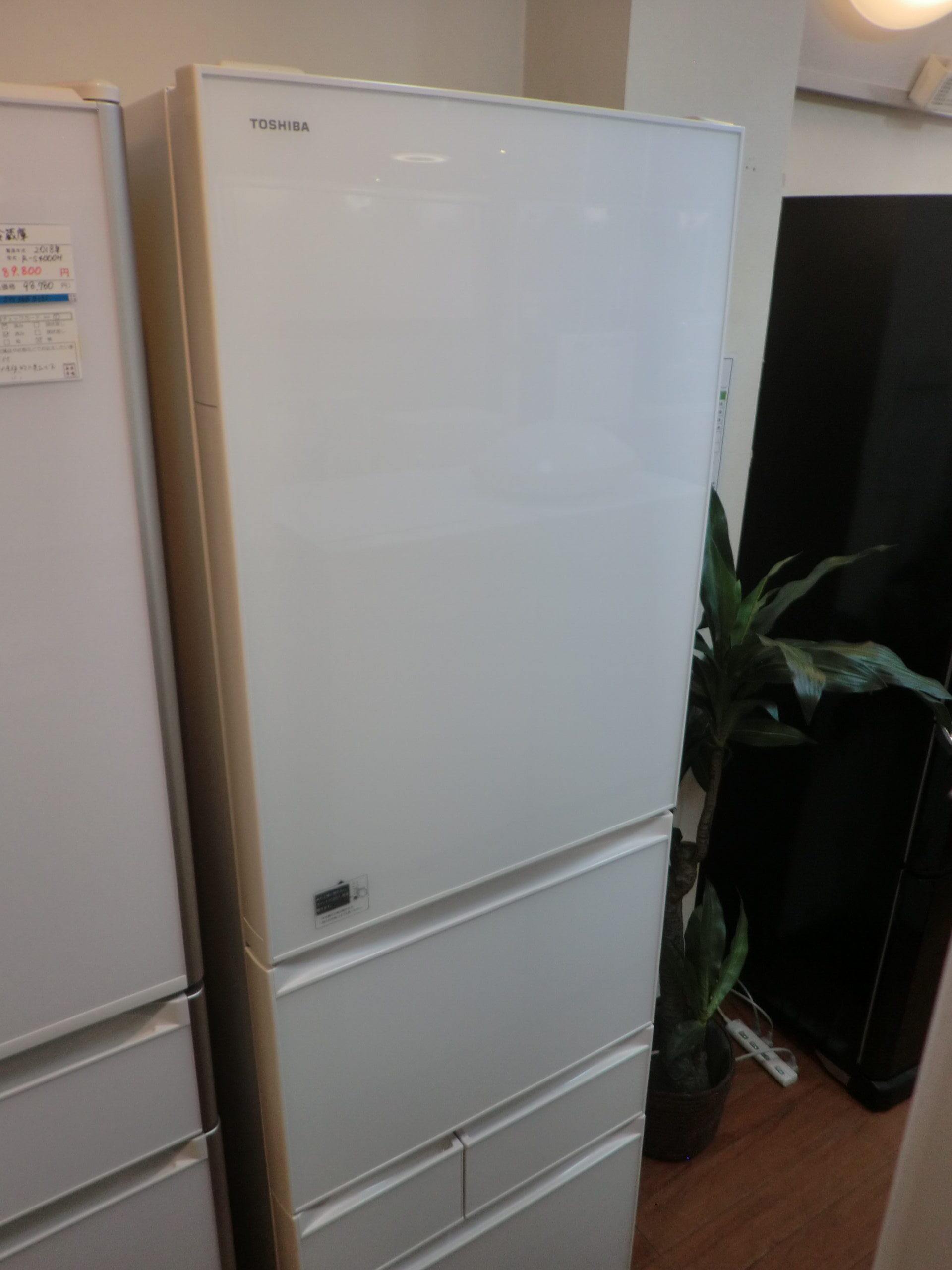 中古品】TOSHIBA/東芝 ”VEGETA” 411L冷蔵庫 GR-M41GXV 2017年製