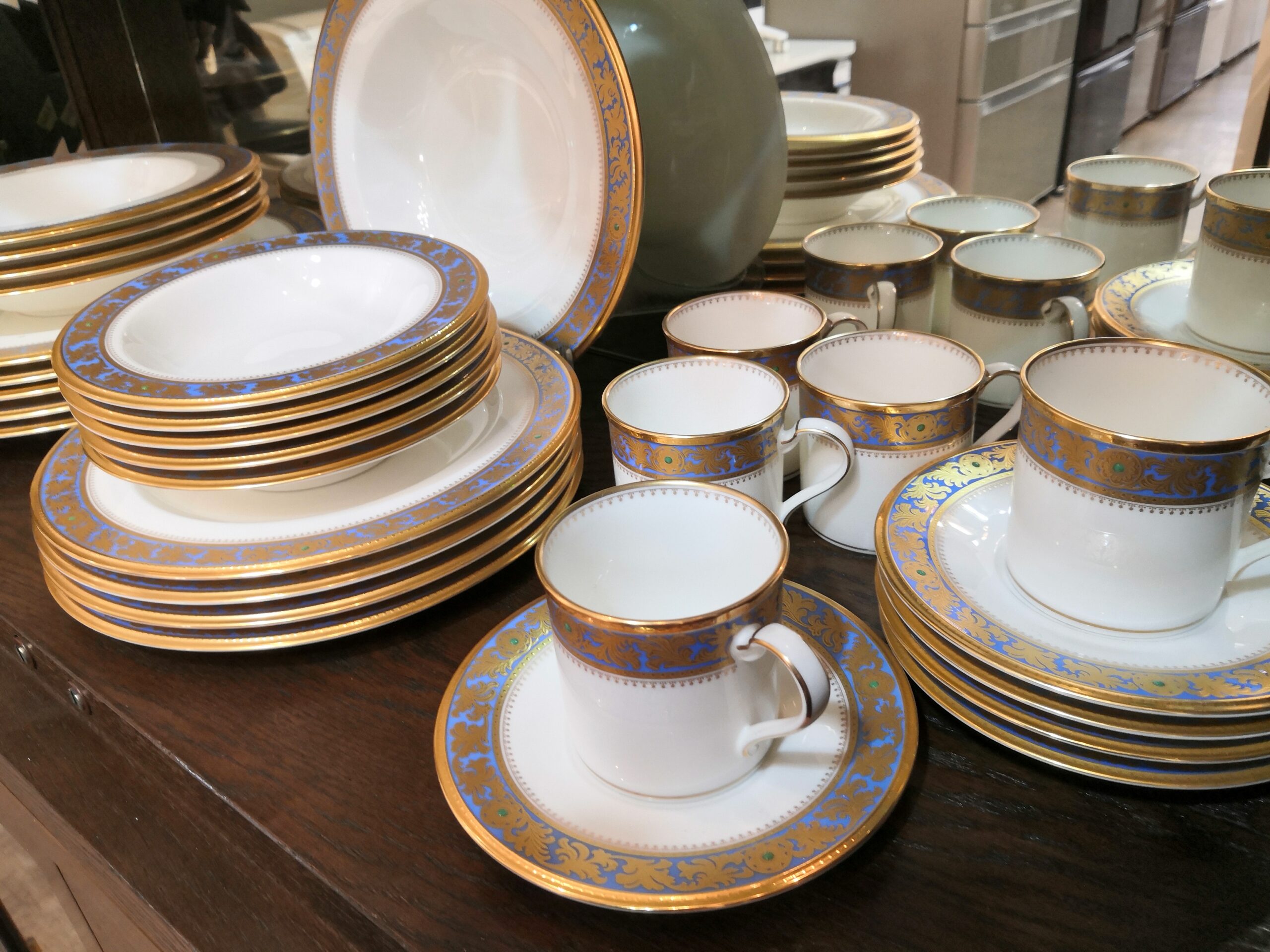 未使用品 Noritake ノリタケ グランブロシェ カップ ソーサー プレート