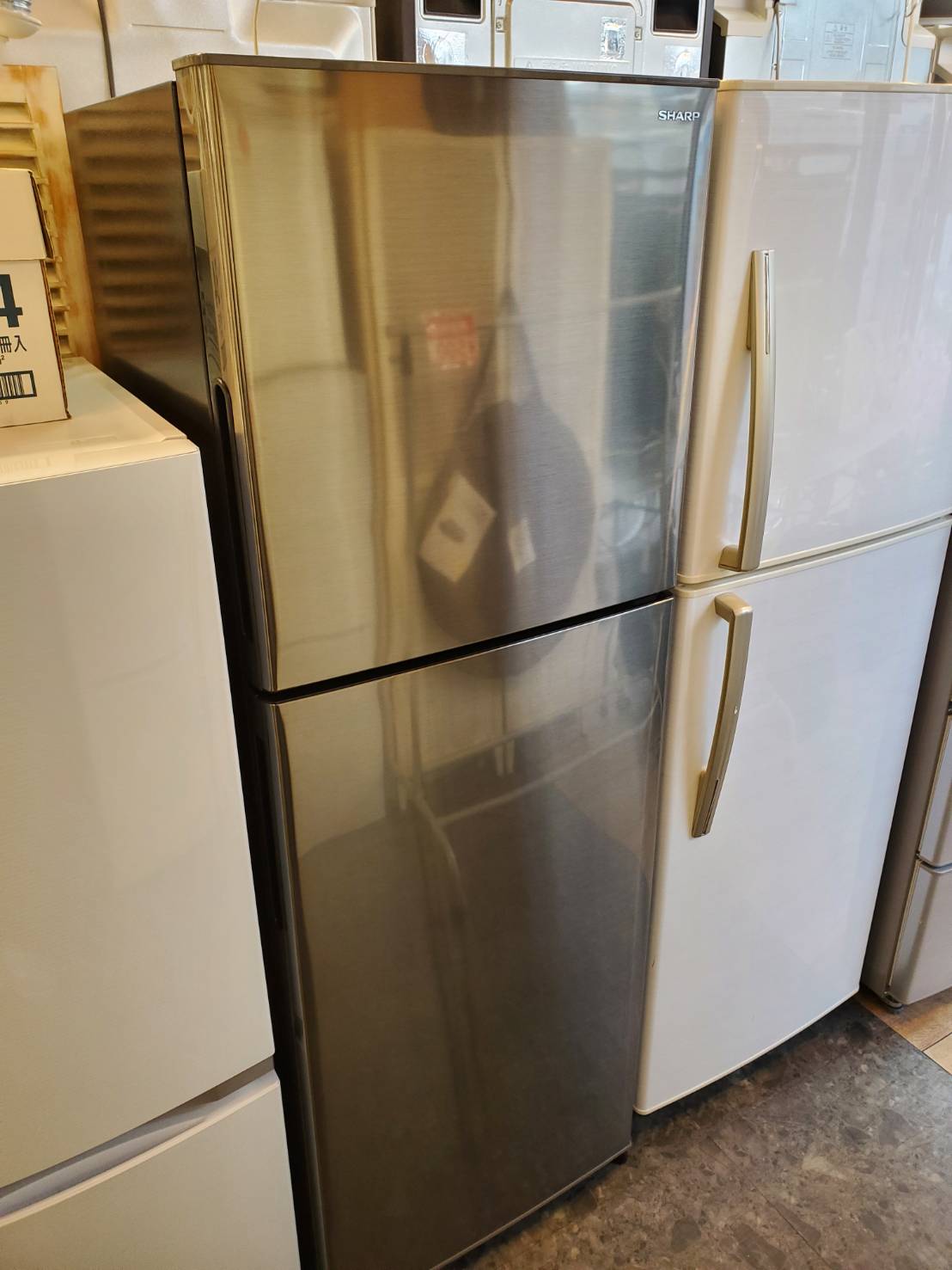 SHARP 2021年製 冷蔵庫 225ℓ 未使用 - 山形県の家具