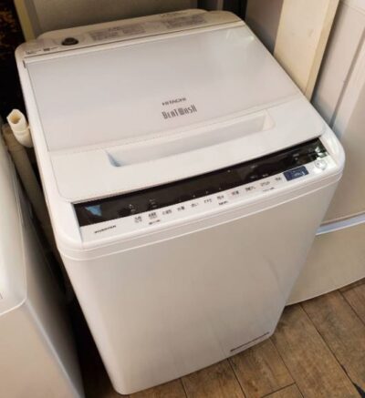 HITACHI　日立　BEAT WASH　ビートウォッシュ　2020年製　10.0㎏　10㎏　洗濯機　タテ型　上開き　簡易乾燥機能　自動おそうじ　103L　ナイアガラビート洗浄　高年式　美品　おススメ　お値打ち　全自動洗濯機　20年製