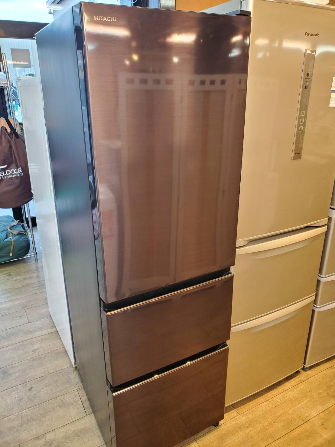 ☆HITACHI 日立 3ドア 315L冷蔵庫 2020年製 まんなか野菜室 右 
