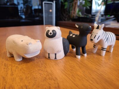 T-lab.　polepole animal / ぽれぽれ動物　かわいい置物　ハンドメイド