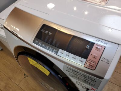 hitachi　ヒタチ　日立　11.0/6.0㎏ドラム式洗濯乾燥機　2018年　11/6㎏ドラム式洗濯機　大容量ドラム式洗濯機　洗濯乾燥機　乾燥機　洗濯機　ドラム式　キレイ　風アイロン　自動おそうじ　シャンパンカラー　ヒートリサイクル乾燥　高年式　リサイクルショップ　リサイクル　再良市場　天白区　名東区　買取　出張買取　高価買取　販売　お値打ち　大特価　セール　オススメ　1点モノ　早い者勝ち