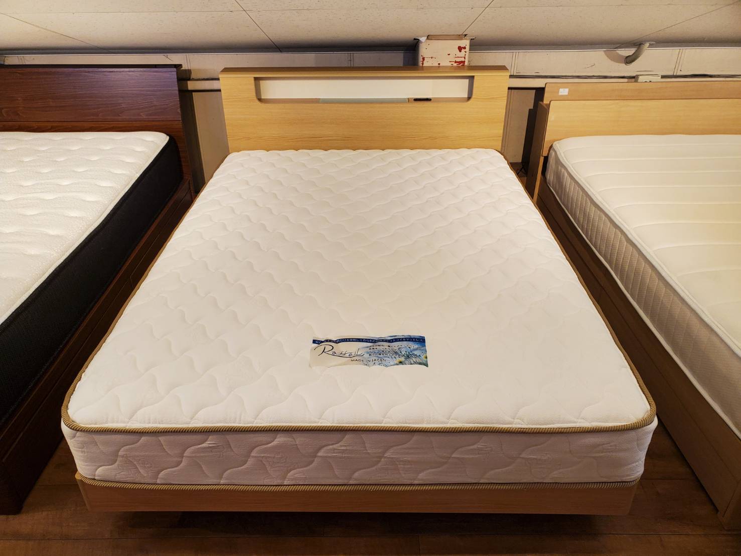 FURNITURE DOMEファニチャードームフレーム付きダブルベッド1400×2085  