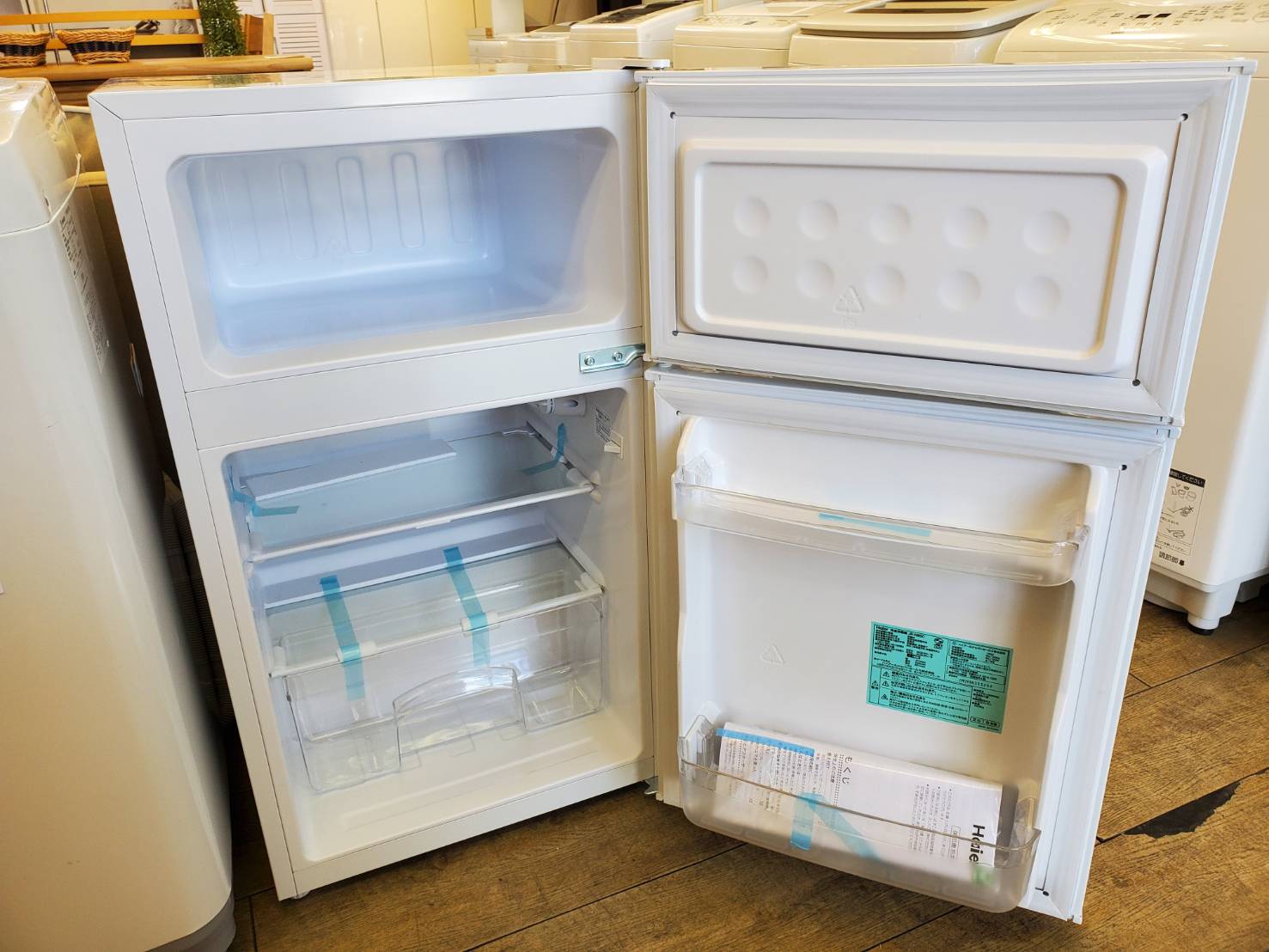 ☆新品未使用品 Haier ハイアール 85L 2ドア冷蔵庫 2019年製 直冷式  