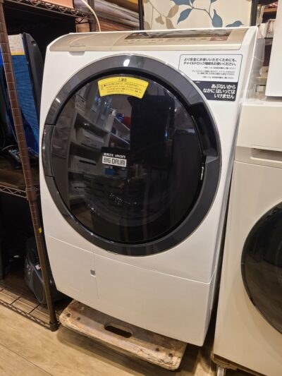 HITACHI / 日立　11K/6.0K ドラム式洗濯乾燥機　ヒートリサイクル　AI機能　2020年製　BD-SV110EL