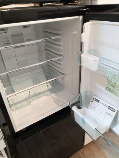 ユーイング u-ing 110ℓ 冷蔵庫 ザクロレッド 2ドア 家電 キッチン家電 2018年製 UR-FG110J