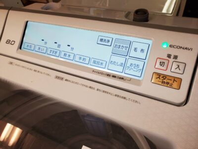 panasonic　パナソニック　8.0㎏洗濯機　8㎏洗濯機　全自動洗濯機　2017年　新しい　キレイ　美品　おうちクリーニング　毛布コース　液晶タッチ　すっきりフロント　からみほぐし　抗菌防カビ　パルセーター　ホワイト　スタイリッシュ　リサイクルショップ　リサイクル　再良市場　天白区　名東区　買取　出張買取　高価買取　販売　お値打ち　特価　配送　軽トラック貸出　軽貸　オススメ　おすすめ