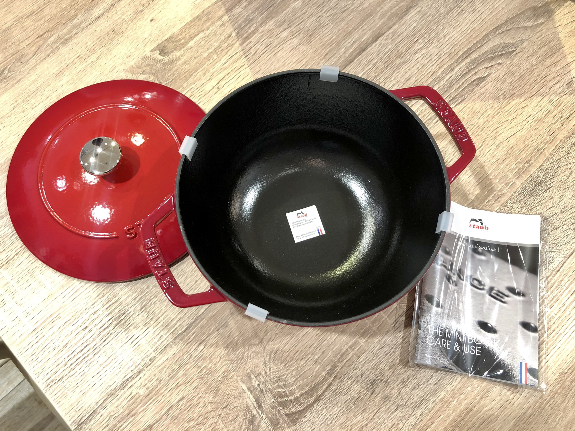 新品未使用品】Staub / ストウブ Wa-NABE / ワナベ L チェリー 40501