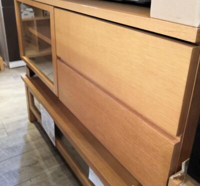 無印良品 MUJI 木製家具 AVラック テレビボード ロータイプ