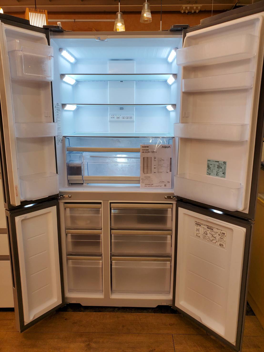 ☆AQUA アクア 512L 4ドア冷蔵庫 2020年製 高年式 スタイリッシュ 大 