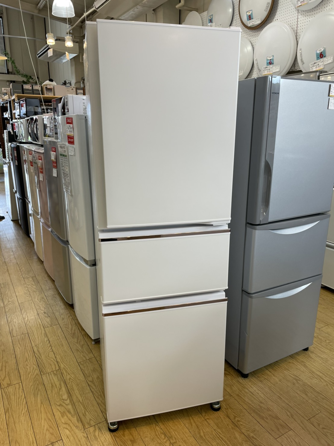 三菱 272L 冷蔵庫 3ドア MR-CX27D 2019年製 買取しました | 愛知と岐阜のリサイクルショップ 再良市場