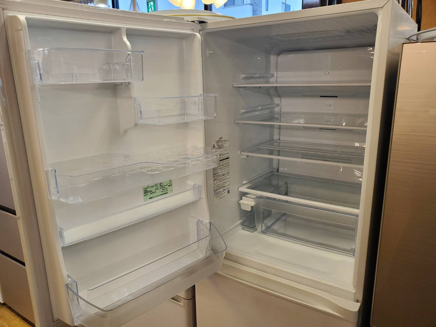 生活家電 冷蔵庫 ☆TOSHIBA 東芝 411L 5ドア冷蔵庫 VEGETA ベジータ 2020年製 高年式 
