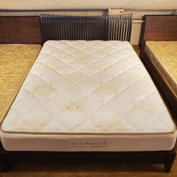 ☆IDC大塚家具 KINGSDOWN キングスダウン ダブルベッド Crown  