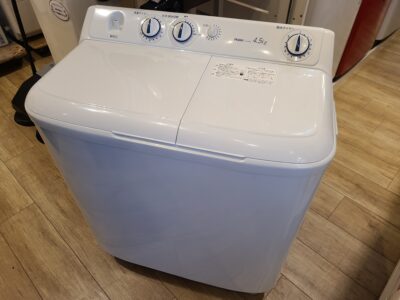 Haier / ハイアール　4.5K 二槽式洗濯機　2020年製　JW-W45E　ホワイト