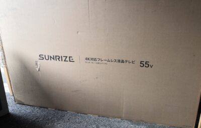 SUNRIZE 55インチ TV 2019年製