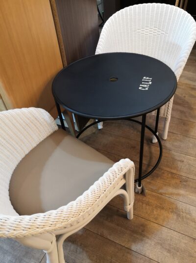 TOHMA 東馬 Cafe table Rattan chair NOREVA