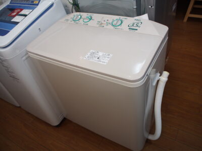 【中古品】AQUA/アクア 3.5kg 2層式洗濯機 AQW-N351（HS ...