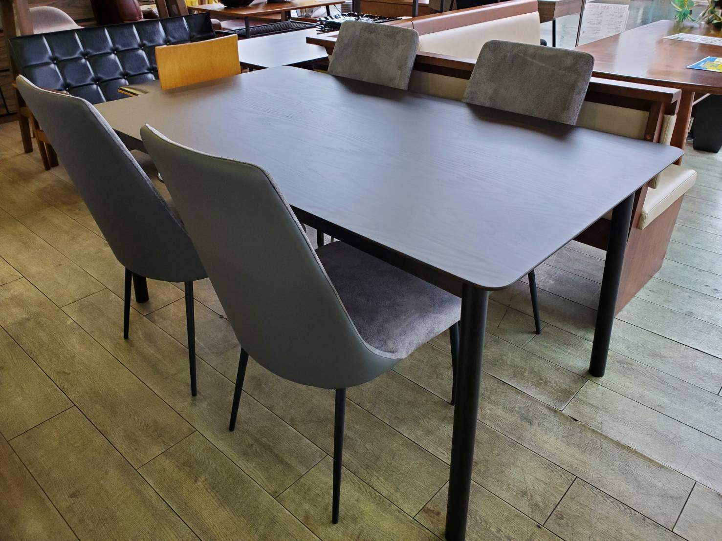 ☆モデルルーム展示品 桜屋工業 CHERRY ダイニング5点セット 