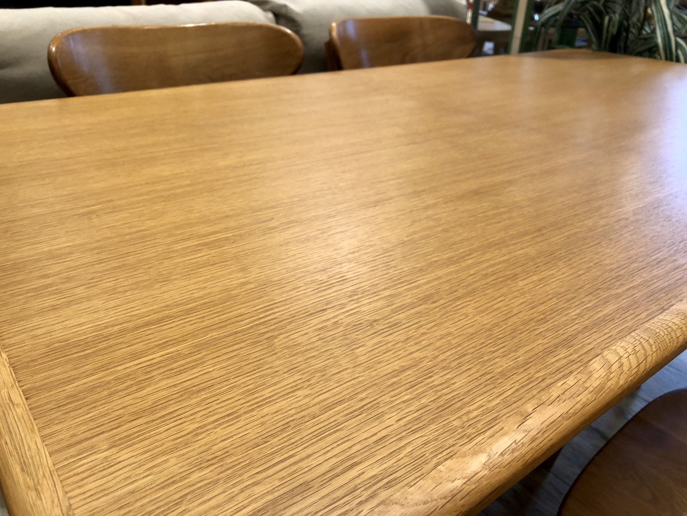 P0319 朝日木材加工 BOSCO 無垢 ダイニングテーブル 135cm天然木-