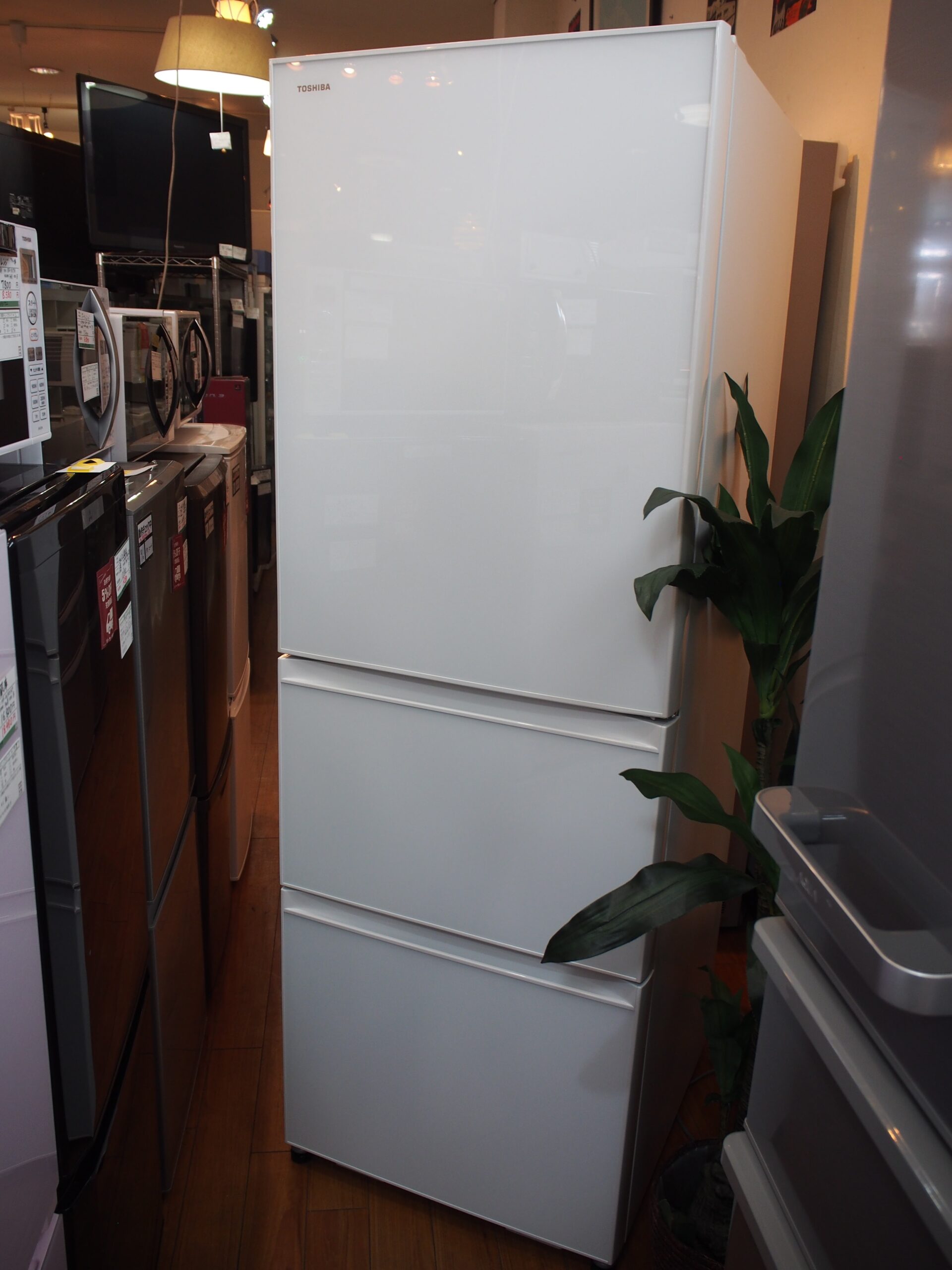 東芝 冷蔵庫 363L GR-R36SXV 2020年式 中古品