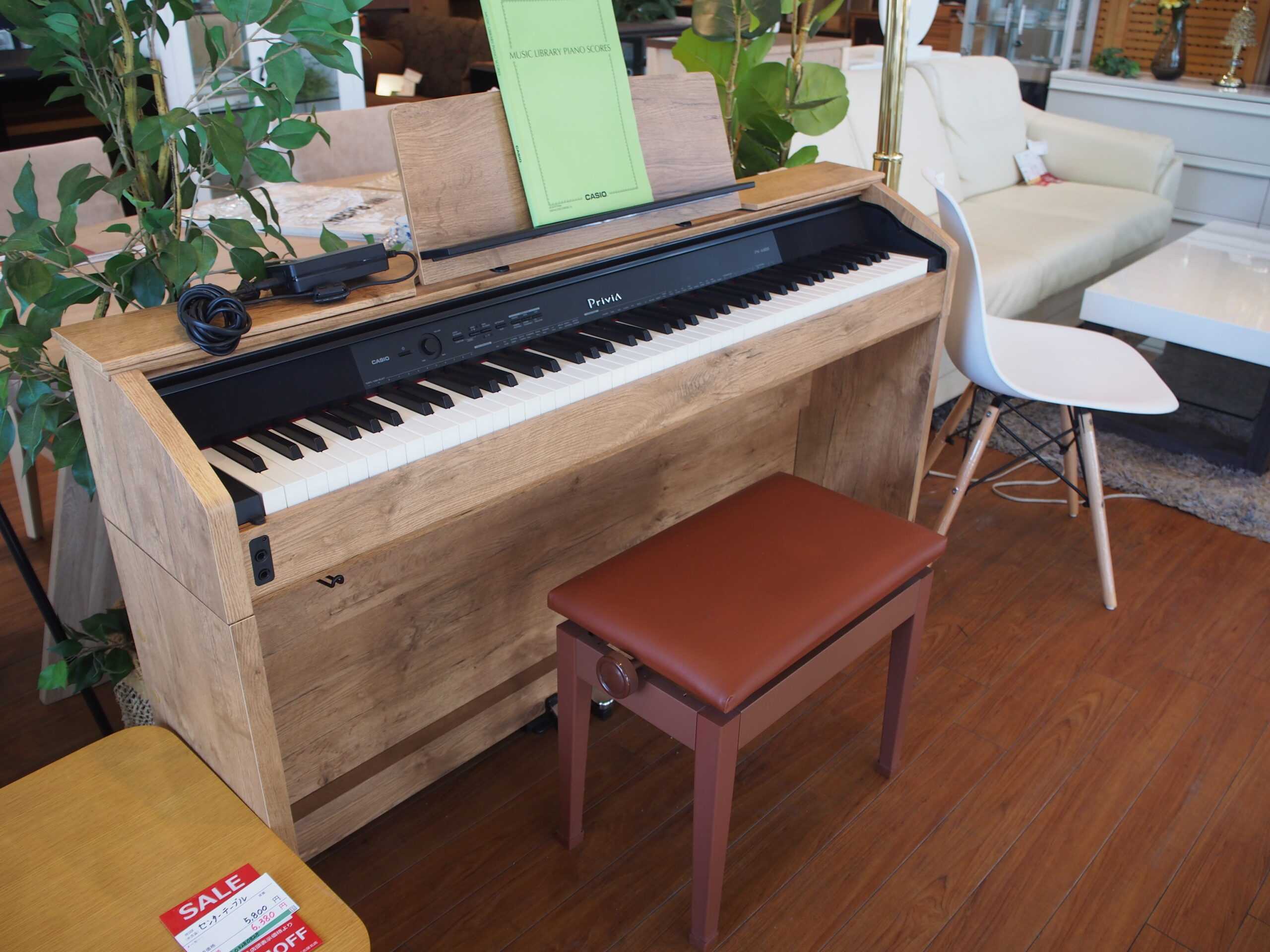 中古品】CASIO/カシオ ”PriviA” 電子ピアノ PX-A800 ナチュラルオーク