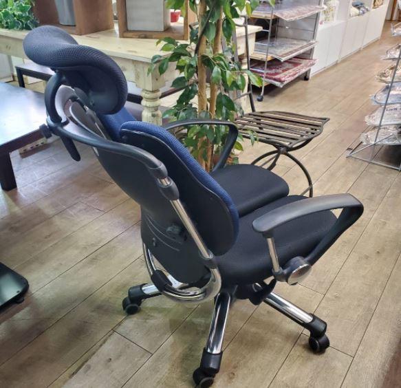 ☆HARA CHAIR ハラチェア ニーチェ オフィスチェア ネイビーブルー 