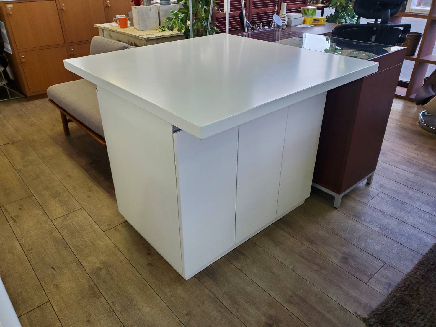 Actus アクタス取扱 Ownシリーズ Own F オウンエフ ワークテーブル アイランドカウンター 多収納 カウンターテーブル 買取しました 愛知と岐阜のリサイクルショップ 再良市場