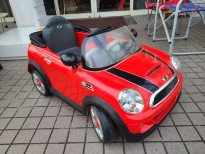 AVIGO / アビーゴ　MINI COOPER S / ミニクーパーS　レッド　電動乗用玩具　子供用自動車