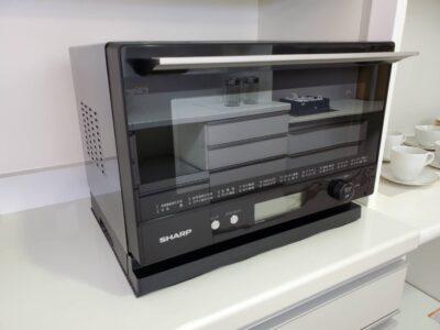 SHARP　シャープ　オーブンレンジ　2019年製　高年式　電子レンジ　900W　18L　フラットタイプ　シンプル操作　ブラック　美品　オススメ　おススメ