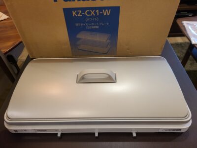 Panasonic / パナソニック　IHデイリーホットプレート　2口IH調理器　クッキングヒーター　KZ-CX1