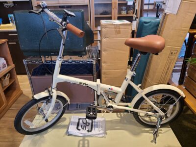 【新品・未使用品】 SimpleStyle / シンプルスタイル　16インチ 折り畳み自転車　FV16　SS-H16