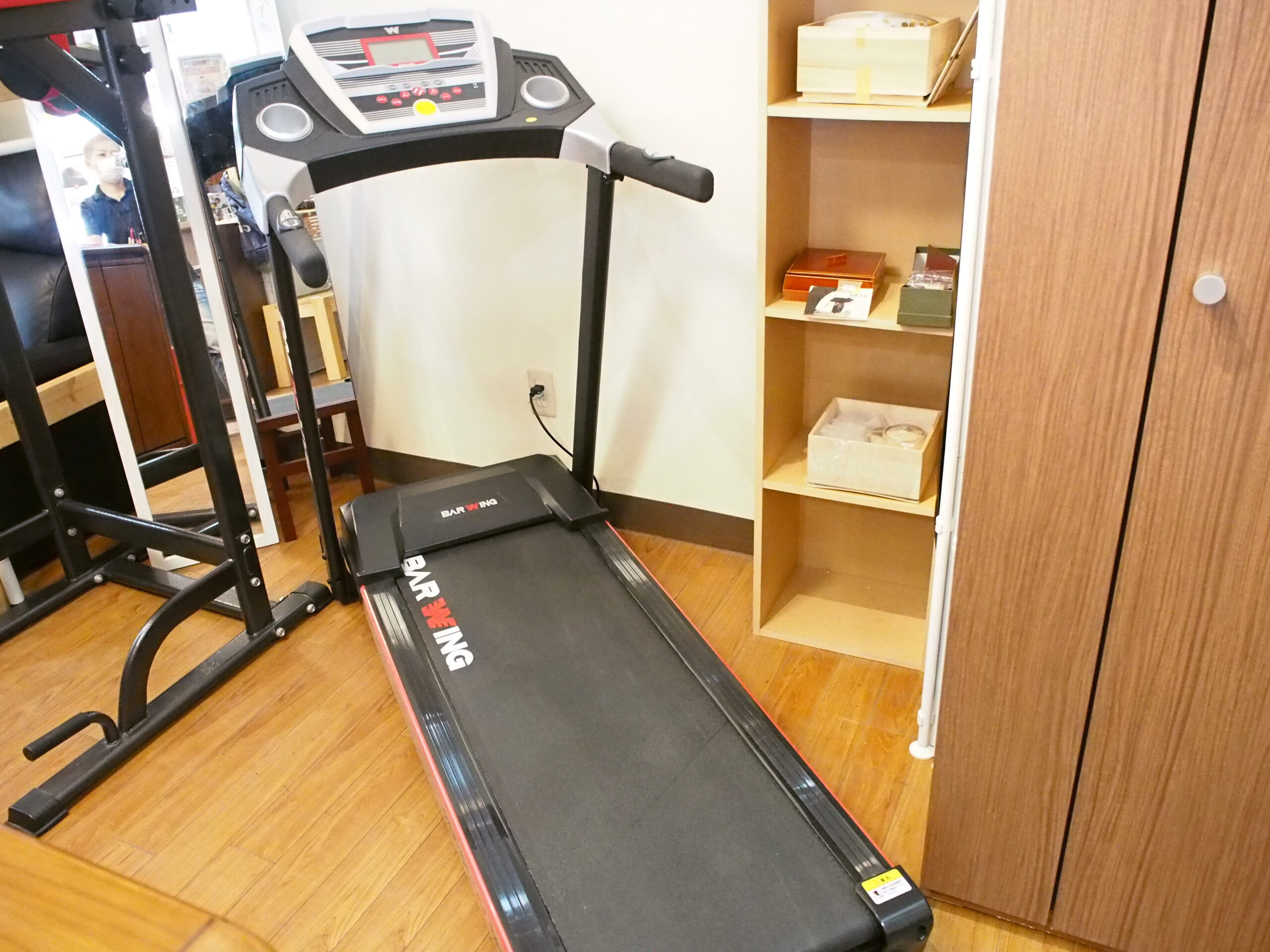 中古品】BARWING ウォーキングマシン/ルームランナー BW-SRM16 