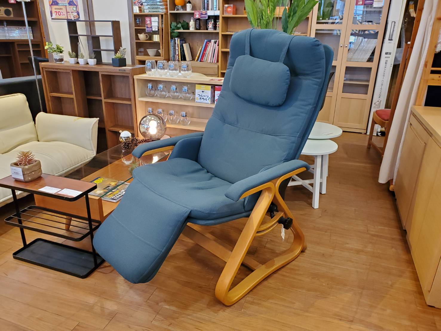M♦年始Sale東名 NEPSCO社　パーソナルリクライニングチェア 中古品】NEPSCO USA BACKSAVER リクライニングチェア 買い取りました