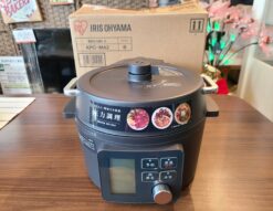 【未使用品】 IRIS OHYAMA / アイリスオーヤマ　電気圧力鍋 2.2L　グリル鍋　キッチン用品　ブラック　KPC-MA2