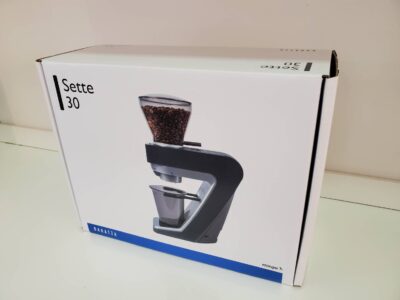 新品　未使用品　BARATZA　バラッツァ　コーヒーグラインダー　コーヒーミル　SETTE30　セッテ30　電動　30段階　粗挽き　細挽き　トップバリスタ使用　高級　カッコいい　お洒落　カッコイイ　オシャレ　オススメ　おススメ