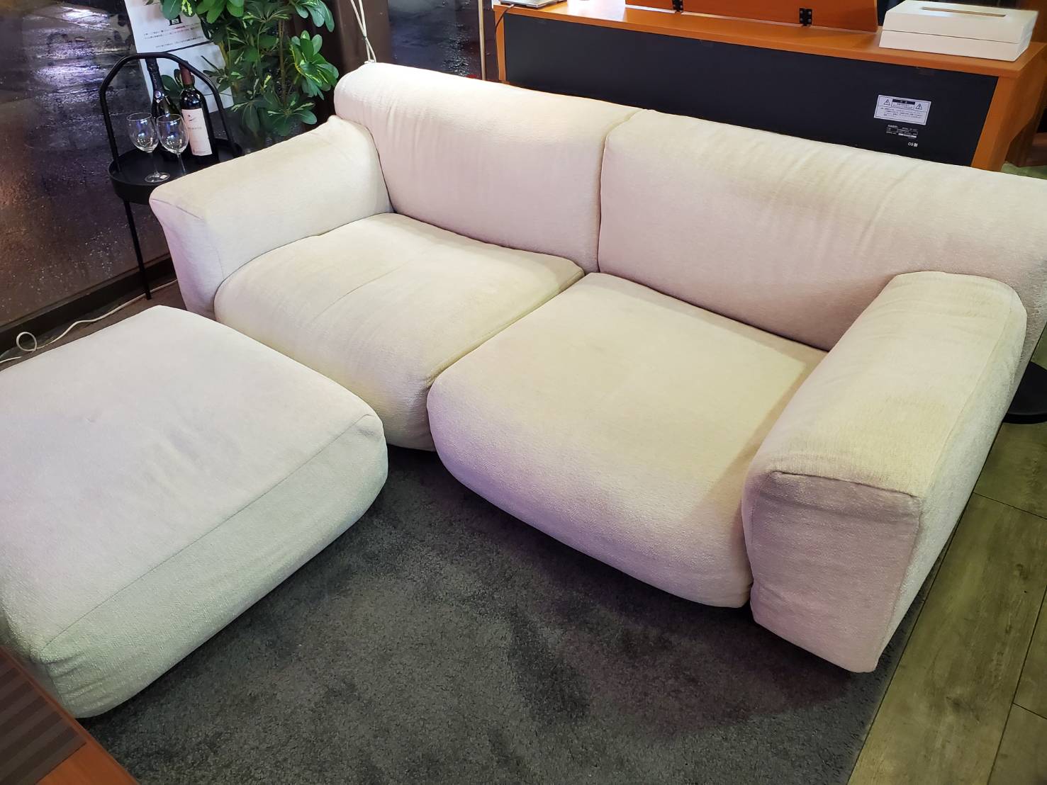 ☆Cassina ixc. カッシーナイクスシー. 3シーターソファ オットマン  