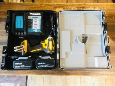 makita＊インパクトドライバーセット（本体,充電器,バッテリー×2）＊TD172D　買取しました！