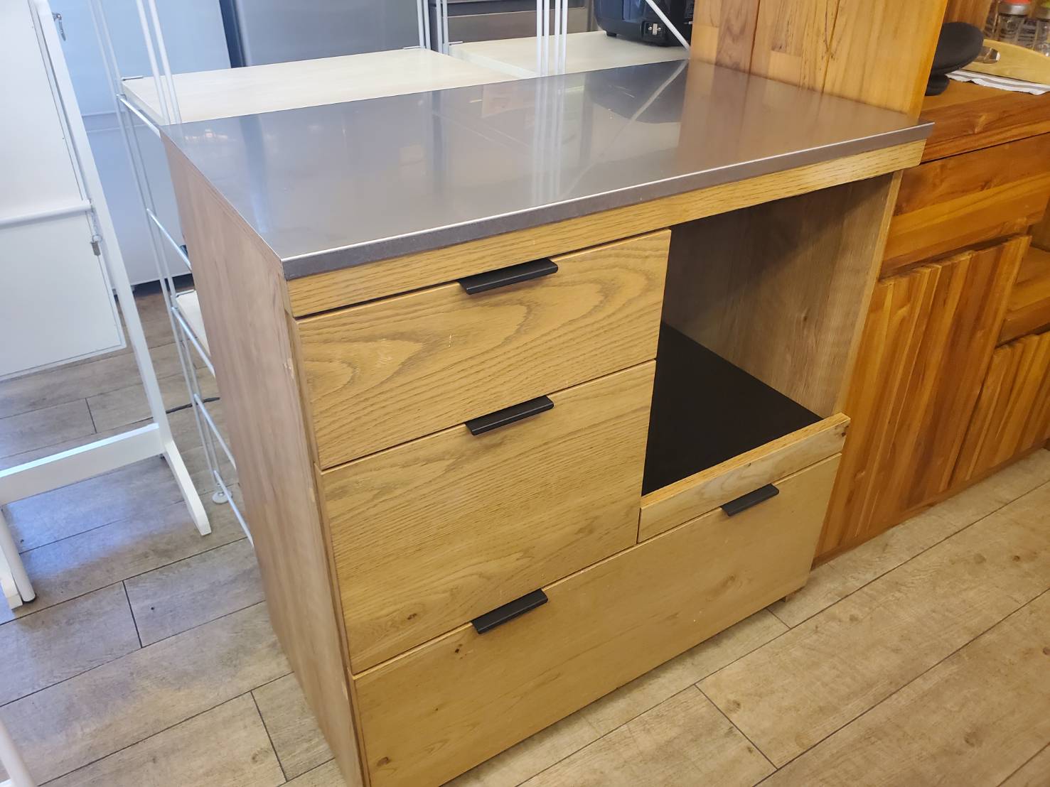 ☆unico ウニコ ADDAY アディシリーズ キッチンカウンター ナチュラル  