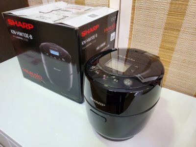 SHARP　シャープ　HEALSIO　ヘルシオ　ホットクック　2020年製　高年式　水なし調理器　美品　ブラック系　無線LAN　無水調理　予約調理　電気調理鍋　おススメ　オススメ　単身　一人暮らし　1人暮らし　リサイクルショップ　再良市場　天白　名東　中古品　中古美品