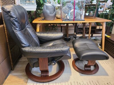 EKORNES / エコーネス　総本革張り ストレスレスチェア　チェルシー Sサイズ　リクライニングソファ　北欧ノルウェー