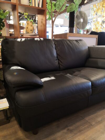 sofa 2seater black 1