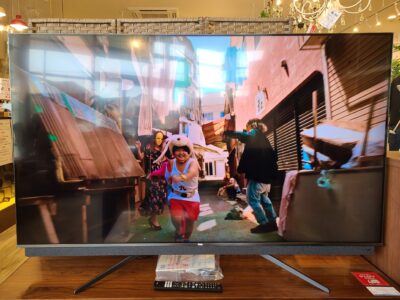 TCL　4K対応 65V型液晶テレビ　スマートテレビ　65C815　2020年製　Android TV　サウンドバー搭載　Dolby Atmos
