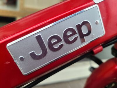 Jeep / ジープ　16インチ 子供用自転車　キッズバイク　レッド　JE-16G　ヘルメット付
