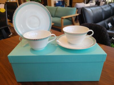 新品・未使用品】 TIFFANY＆Co. / ティファニー プラチナブルーバンド