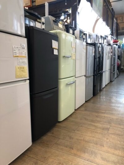 Lots of refrigerators