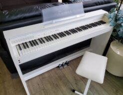 CASIO　カシオ　Privia　プリヴィア　電子ピアノ　2014年製　ホワイト　ホワイトウッド調　88鍵　お洒落　録音機能　高低自在椅子　高さ調節　椅子　デジタルピアノ　リサイクルショップ　再良市場　天白　名東　中古品　美品
